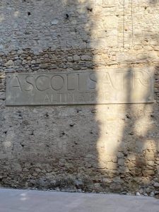 I gRIFONI DI aSCOLI sATRIANO